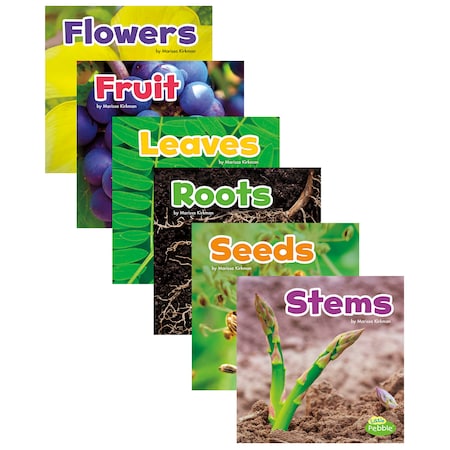 Little Pebble Plant Parts, Set of 6 books 9781977111043